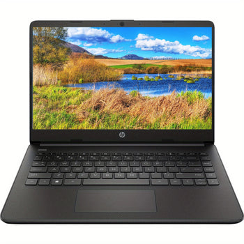 HP 14" Business Laptop, Intel Celeron N4120, 16GB RAM, 384GB Storage (128GB eMMC+256GB SD Card)