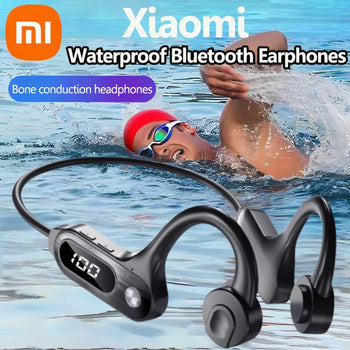 Xiaomi Swimming Earphone Professional Waterproof IPX5 Wireless Bluetooth 5.4 32GB MP3 Sport Bone Conduction Headphone NEW 2025