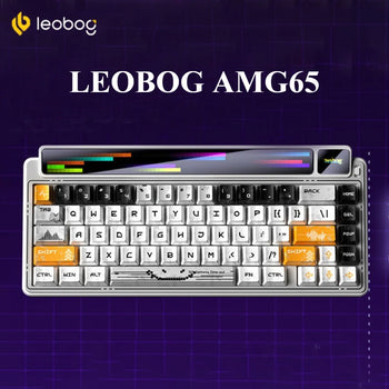 LEOBOG AMG65 Gaming Keyboards, Hot Swap RGB Wireless