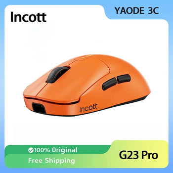 Incott G23 Pro Wireless Gaming Mouse 2.4G Dual Mode 8K 32000DPI Ergonomic