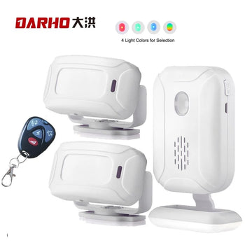 Darho Dual Detection Infrared & Microwave Motion Sensor Alarm for Home Security