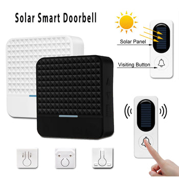 Wireless Solar Doorbell – Smart 300m Long Range, IP65 Waterproof Door Bell Kit