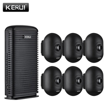 KERUI Wireless PIR Motion Sensor Alarm for Home, Garage & Driveway – Waterproof
