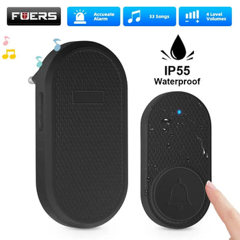 Fuers M558 Wireless Doorbell For Home. Intelligent Smart Alarm With Battery