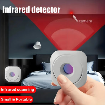 Wireless Anti-Spy Camera & Bug Detector – Portable Infrared Hidden Device Finder