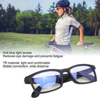 Smart Sound Glasses Smart Sound Glasses with Mic Blue Light Filter Touch  Outdoor Cycling Bluetooth 5.3 Glasses