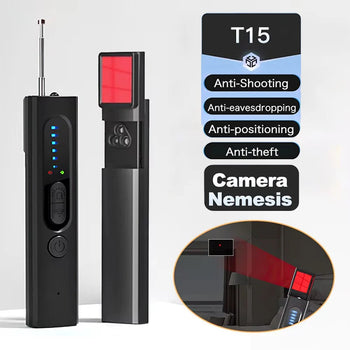 Wireless Camera & Bug Detector – GPS Tracker RF Signal Scanner for Anti-Spy Security