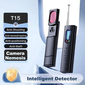 Hidden Camera & GPS Tracker Detector – Anti-Spy RF Bug Signal Scanner