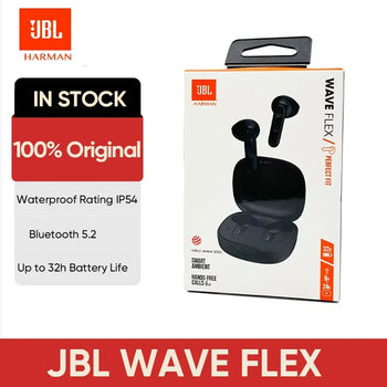 JBL WAVE FLEX Wireless Bluetooth In-Ear Headphones