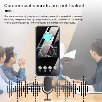 Mini RF GPS Tracker Bug Detector – Laser Infrared Anti-Spy Camera & Wireless Signal Finder