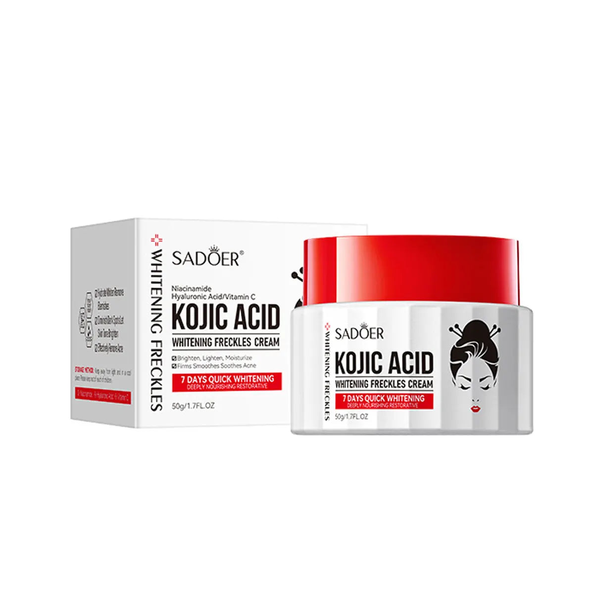 Kojic Acid Whitening&Spot Removing Cream 50g Moisturizing&Brightening face cream