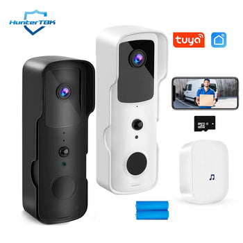 Wireless Security Camera Doorbell with SmartLife APP PIR Motion Detection
