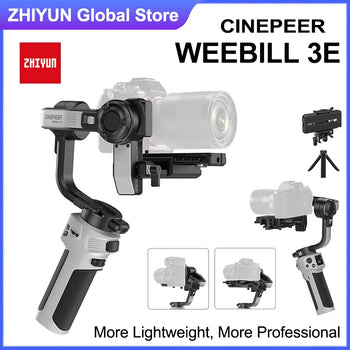 Zhiyun Cinepeer Weebill 3E 3-Axis Gimbal Stabilizer for DSLR & Mirrorless Cameras