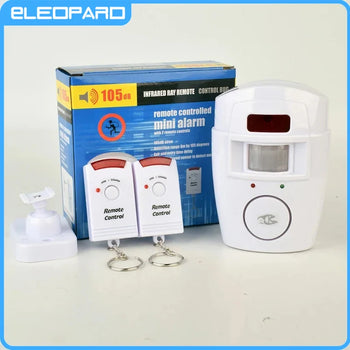 Eleopard Smart Wireless PIR Motion Sensor Alarm 105DB Anti-Theft Home Security