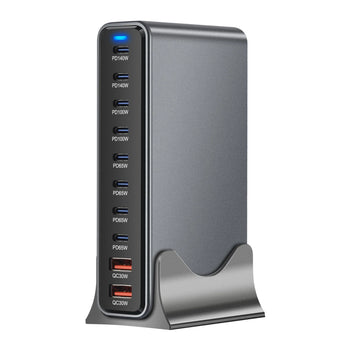 800W/670W/530W Fast USB C GaN Charger Fast Charging Station for Multiple Devices