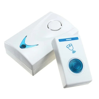Wireless Doorbell with 2 Buttons & 3 Receivers, Battery Powered, 32 Chimes, 100M Range