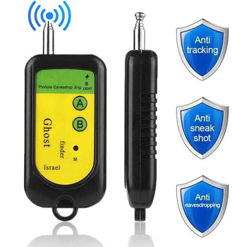 Anti-Spy RF Signal Detector – GPS Tracker & Hidden Camera Finder