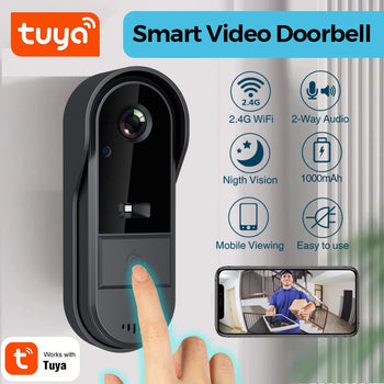 Tuya WiFi doorbell  2-way HD 1080P Wireless Security Camera