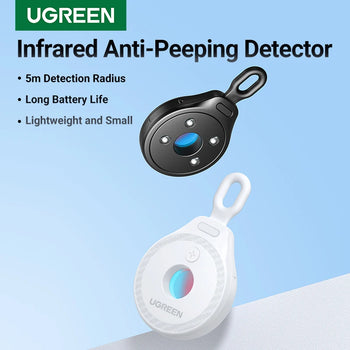 UGREEN Hidden Camera Detector – Security Protection Anti-Spy Lens Finder for Hotels