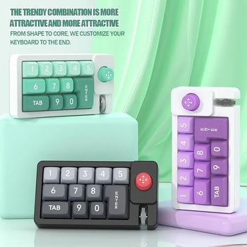 Mechanical Wired Programmable Gaming Keyboard, Hot Swappable Keys and RGB Backlight