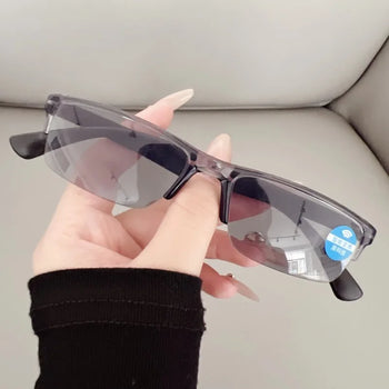 Smart Automatic Zoom Eyeglasses Anti-Blue Light Reading Glasses Men Women Optical Spectacle Intelligent zoom+1.0 to+5.0 Eyeglass