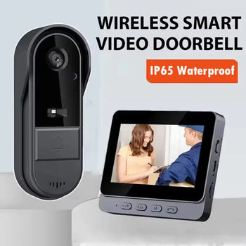 Wireless intercom Doorbell HD Night Vision. Smart Home security Video Doorbell