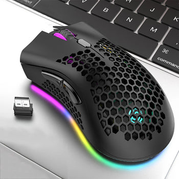 BM600 Wireless RGB Gaming Mouse – USB 2.4G, Ergonomic for PC & Laptop
