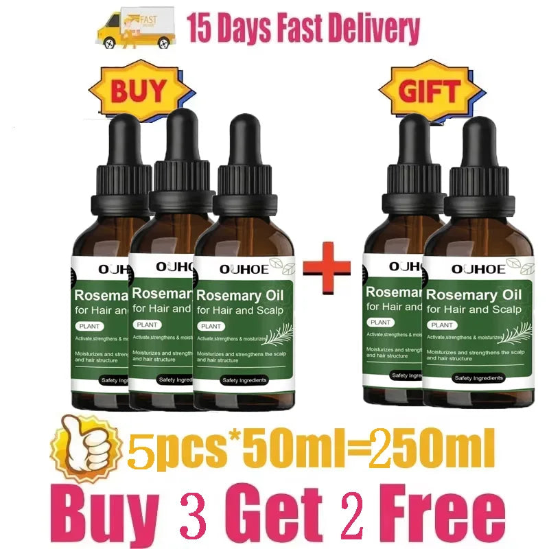 Rosemary Hair Growth Oil Anti Hairs Loss Treatment Mint