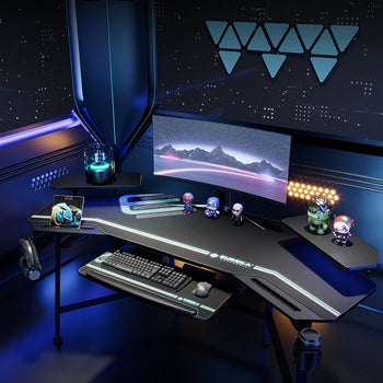 E-sports Carbon Fiber Gaming Desk
