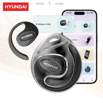 Original HYUNDAI HY-X15 Ultra AI Wireless Earphones Translator With 135 Languages Bluetooth V5.4 Headphones Smart Touch Earbuds