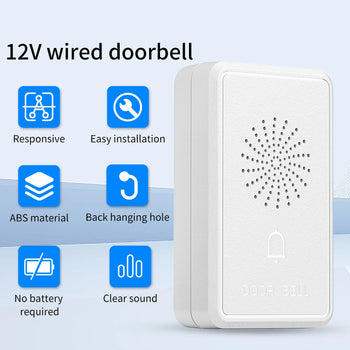 Vocal Wired Doorbell For Security Access Control System
